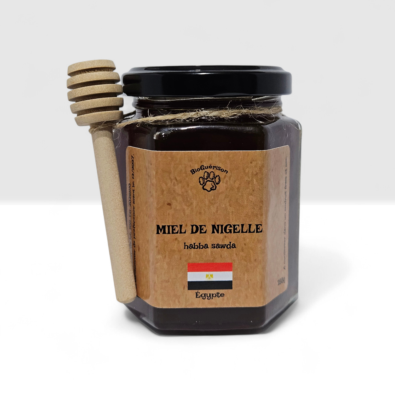 Miel de nigelle d'Egypte