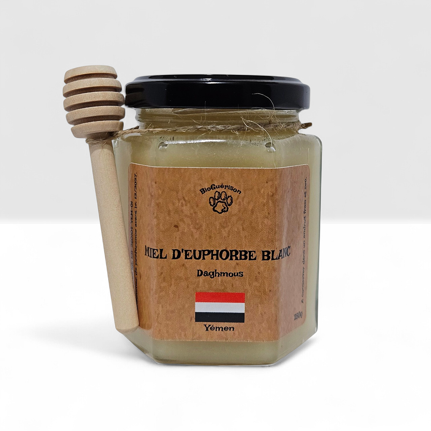 Miel d'euphorbe blanc du Yémen