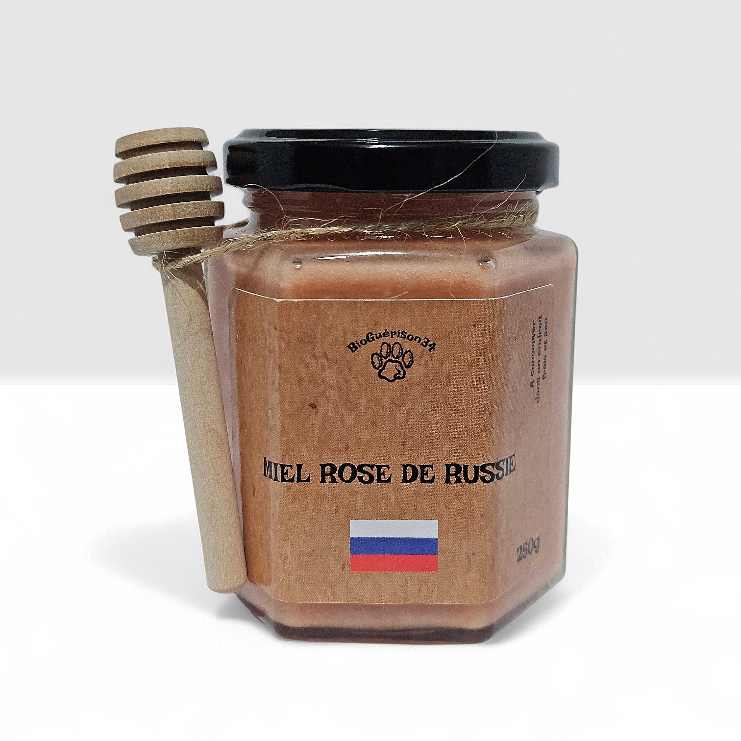 Miel rose de Russie